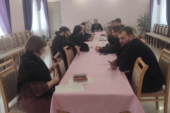 В Духовно-просветительском центре прошло собрание духовенства Острогожского благочиния