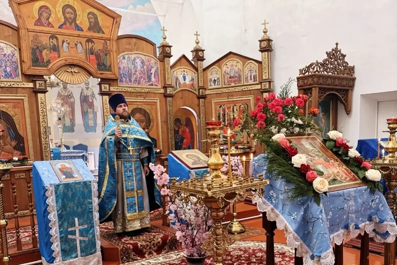 В храме Рождества Пресвятой Богородицы села Никольское-1 состоялись торжества, посвященные престольному празднику храма