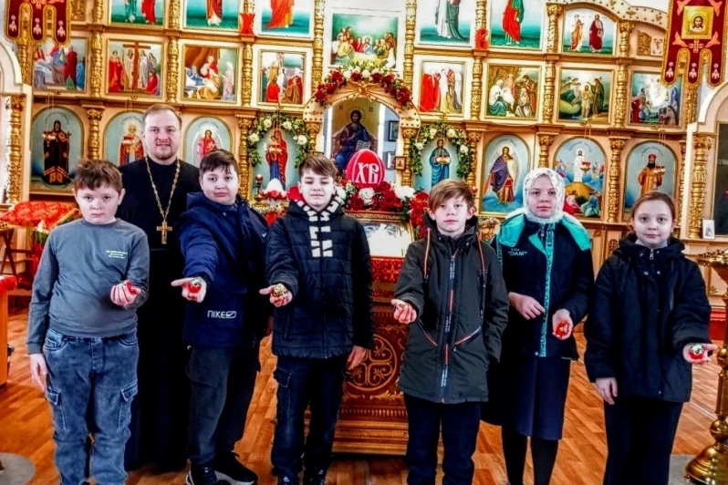 Экскурсия для учащихся МКОУ «Марьевская СОШ» в дни Светлой седмицы