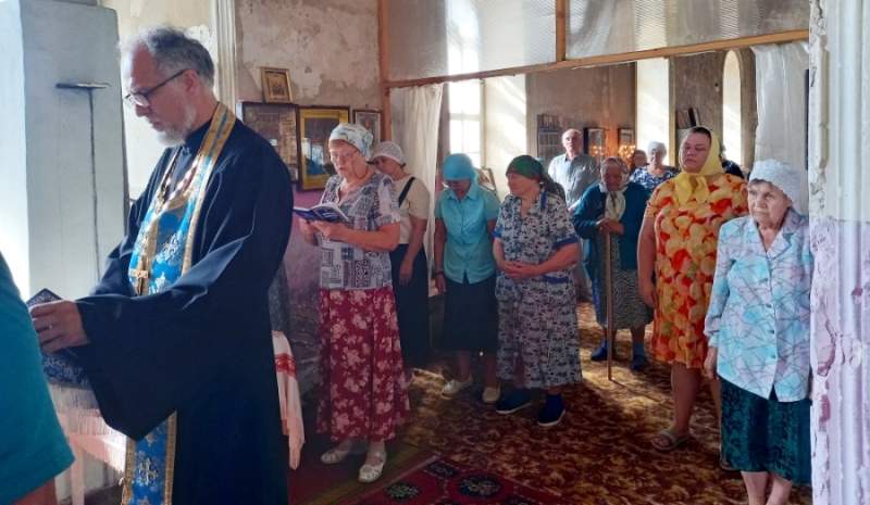 Молебен в день памяти прп. Серафима Саровского