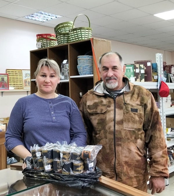  В Россошанском благочинии передали пояса «Живые помощи» для нужд военнослужащих в зону СВО