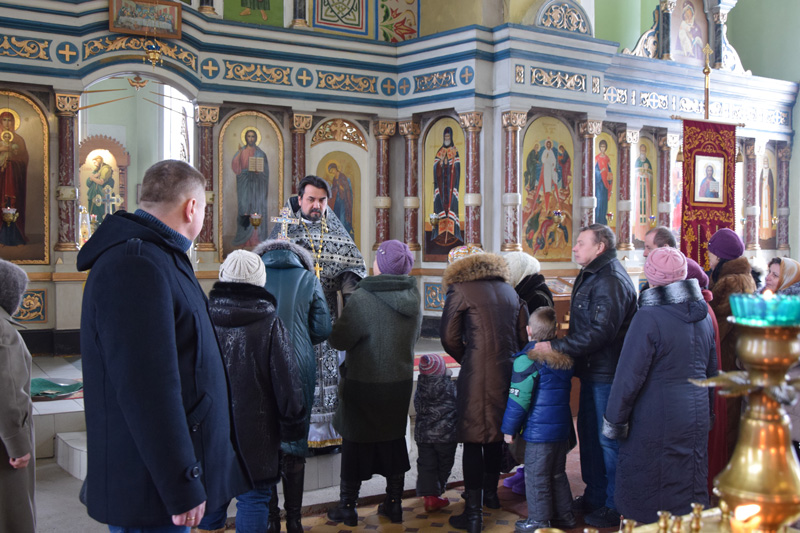 Прощёное воскресенье в Свято-Троицком храме