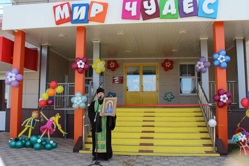 Открытие детского сада в Ольховатке
