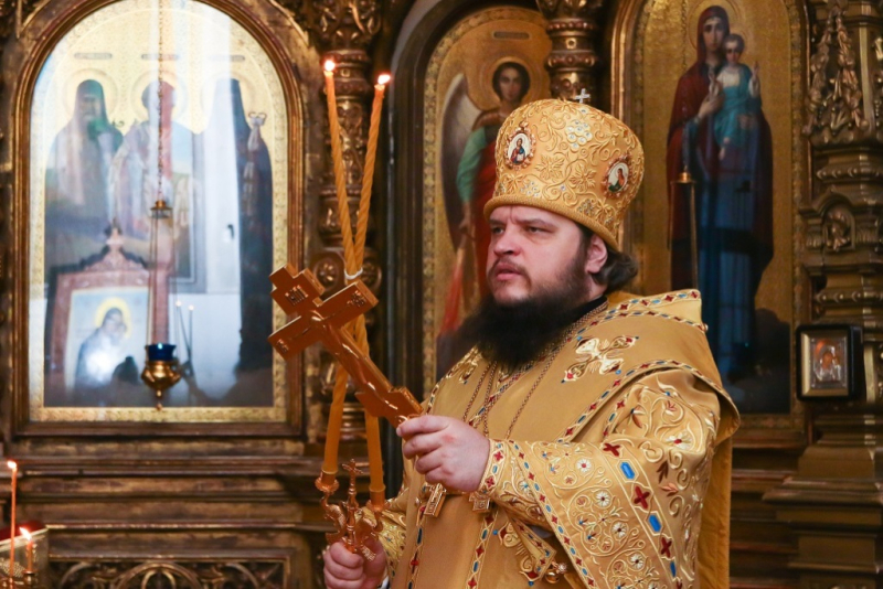 Поздравление епископа Дионисия епископу Борисоглебскому и Бутурлиновскому Сергию, с 10-летием назначения на Борисоглебскую кафедру