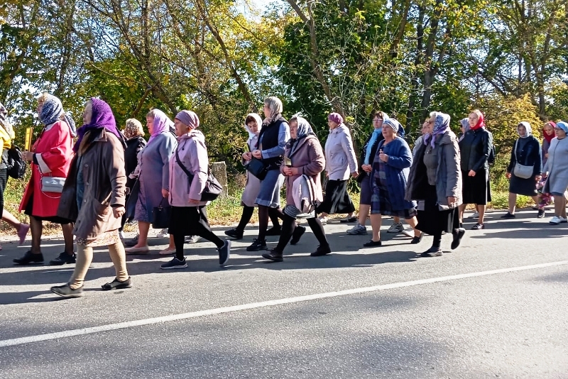 В селе Воронцовка Павловского района состоялся крестный ход
