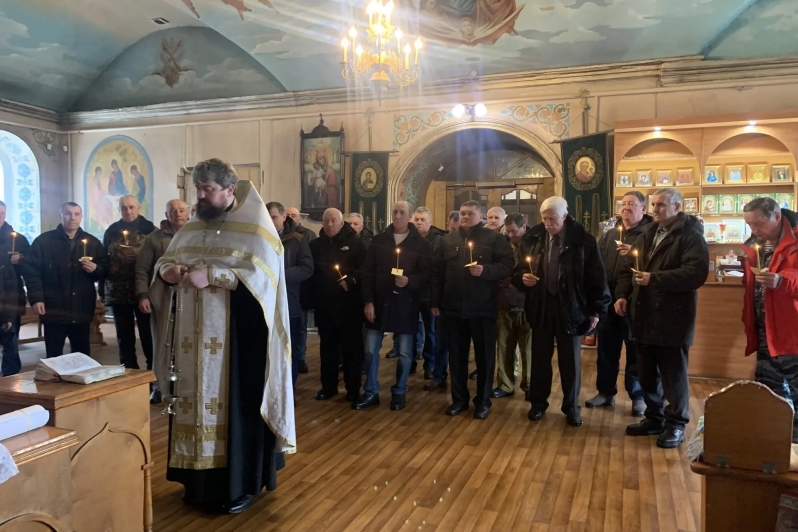 В Покровском храме города Павловска совершили панихиду по упокоении погибших воинов из Афганистана