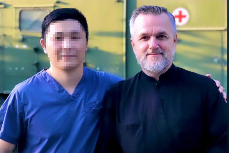 Руководитель епархиального отдела по приграничному сотрудничеству  провёл рабочую встречу с новым главным врачом военного госпиталя