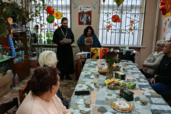 В с. Бабка Павловского благочиния прошли традиционные праздничные посиделки