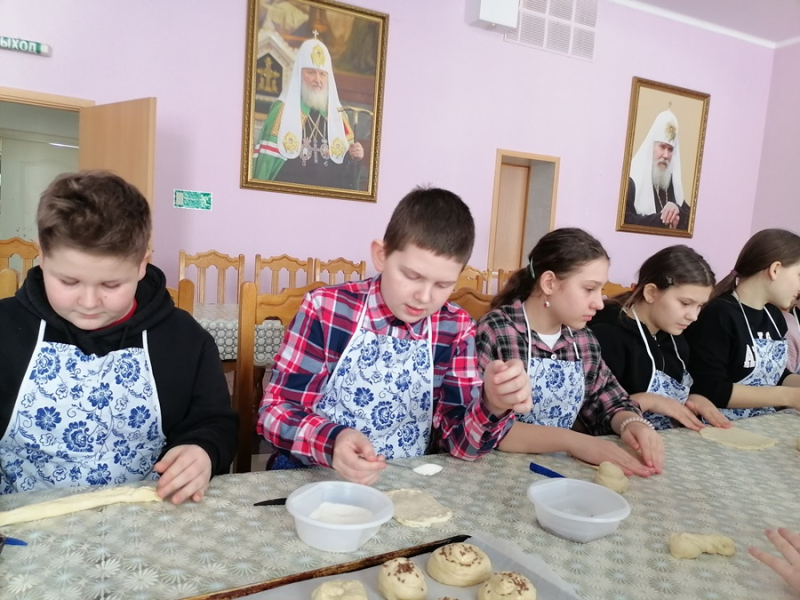 Кулинарное занятие, посвящённое Сретению Господню