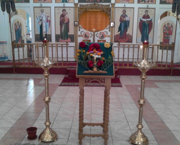 Праздник происхождения честных древ Животворящего Креста Господня в Осиковке