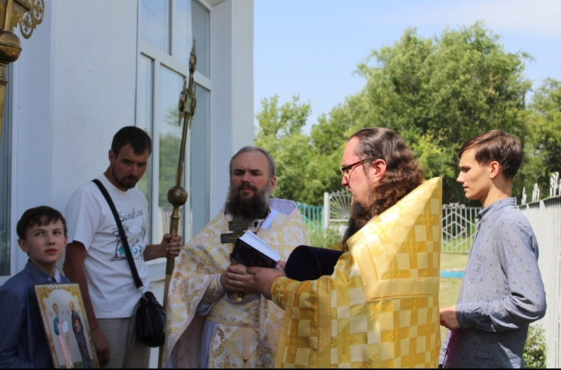 Престольный праздник в селе Рыбное