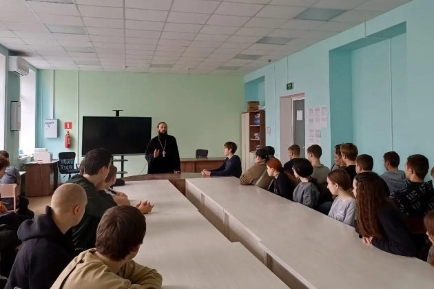 Миссионерская встреча со студентами Россошанского техникума