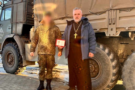 Руководитель медицинского отдела Россошанской епархии получил заслуженную награду