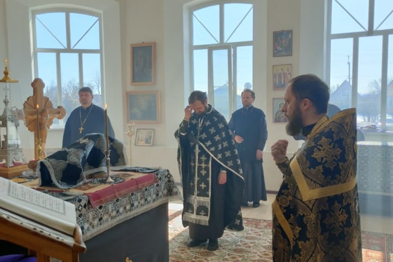 Соборная исповедь для духовенства Павловского и Верхнеманского благочиний