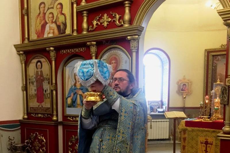 В Митрофановке почтили память образа Божией Матери "Скоропослушница"