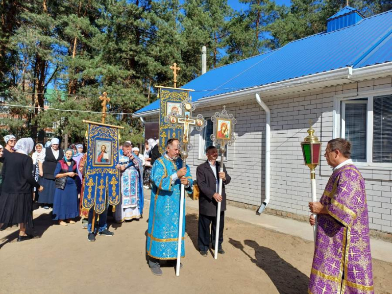 Престольный праздник в храме Рождества Пресвятой Богородицы