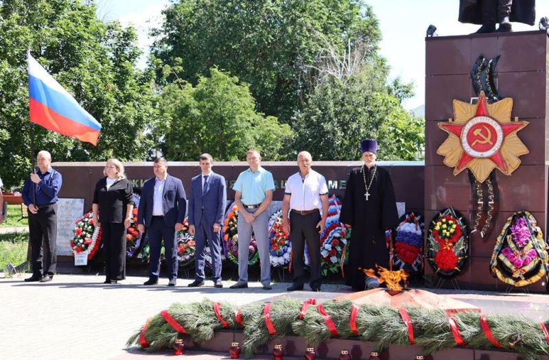 В 85‑ю годовщину начала Великой Отечественной войны священнослужитель принял участие в митинге «Свеча памяти» в Богучаре