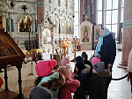 Глава Россошанского благочиния провел экскурсию для воспитанников детского сада