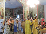 В Сретенском храме Острогожска помолились Дивногорской святыне