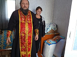 Помощник благочинного по церковной благотворительности и социальному служению посетил семьи военнослужащих – участников СВО