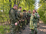 Духовное окормление воинов осуществляется