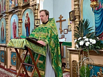В день Вербного воскресенья в Преображенском храме села Заболотовка состоялось праздничное богослужение