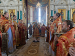 Торжества в честь праздника святого пророка Божия Илии в Россоши возглавил Высокопреосвященнейший Леонтий, митрополит Воронежский и Лискинский
