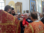 Епископ Дионисий совершил Божественную литургию в храме святого мученика Иоанна Воина г. Богучар