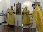 В день памяти Собора трех великих святителей Архипастырь совершил Божественную литургию в храме Всемилостивого Спаса г. Россошь