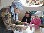 В Воскресной группе при храме Преображения Господня села Заброды состоялся урок «Добра и милосердия»