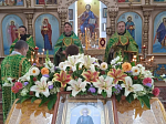В Преображенском храме села Заболотовка совершена миссионерская Божественная литургия