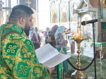 В канун праздника Святой Троицы Преосвященнейший епископ Дионисий совершил всенощное бдение в Свято-Ильинском кафедральном соборе г. Россошь