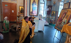 Икона Божией Матери «Оршанская» принесена в Тихоновский соборный храм города Острогожска