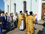 В Свято-Тихоновском соборном храме города Острогожска отметили престольный праздник торжественным соборным богослужением