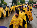 В общегородском крестном ходе в Воронеже участвовали священнослужители и прихожане Каменского благочиния