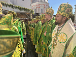 В день памяти прп. Сергия Радонежского Правящий Архиерей Россошанской епархии сослужил Предстоятелю Русской Церкви за Литургией в Троице-Сергиевой лавре