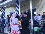 Клирик Россошанского благочиния принял участие в открытии фельдшерско-акушерского пункта