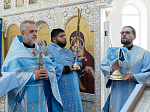 В праздник Успения Пресвятой Богородицы глава Россошанской епархии совершил Божественную литургию в Успенском храме села Старая Калитва
