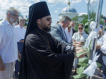 Правящий Архиерей открыл традиционную благотворительную ярмарку, посвященную престольному празднику Ильинского кафедрального собора