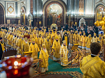 Епископ Россошанский и Острогожский Дионисий с сонмом архиереев Московского Патриархата сослужил Святейшему Патриарху Московскому и всея Руси Кириллу