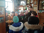 В Михайло-Архангельском храме прошла встреча-экскурсия для учащихся Воробьёвской школы