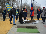 В Верхнем Быке прошла церемония перезахоронения останков членов экипажа бомбардировщика, погибших в ВОВ