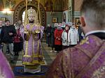В четверг Страстной седмицы Архипастырь совершил Литургию в Свято-Ильинском кафедральном соборе города Россоши