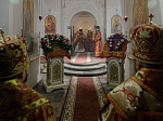 Епископ Борисоглебский и Бутурлиновский Сергий совместно с епископом Россошанским и Острогожским Дионисием совершили Литургию в Костомаровском Спасском женском монастыре