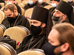 Митрополит Воронежский и Лискинский Сергий, Глава Воронежской митрополии, временно управляющий Россошанский епархией, возглавил работу ежегодного Епархиального собрания духовенства, монашествующих и мирян Россошанской епархии