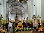 Выпускники Репьевской школы молились о благополучной сдаче экзаменов