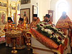 В Тихоновском соборном храме Острогожска состоялось пасхальное богослужение