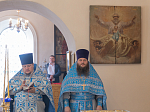 Правящий Архиерей возглавил престольные торжества храма Покрова Пресвятой Богородицы города Павловска