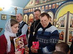 В храме Рождества Пресвятой Богородицы поздравили мужчин с Днем защитника Отечества