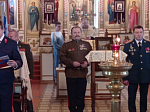 В Михайло-Архангельском храме Острогожска состоялась торжественная церемония принятия присяги кадет-пятиклассников 